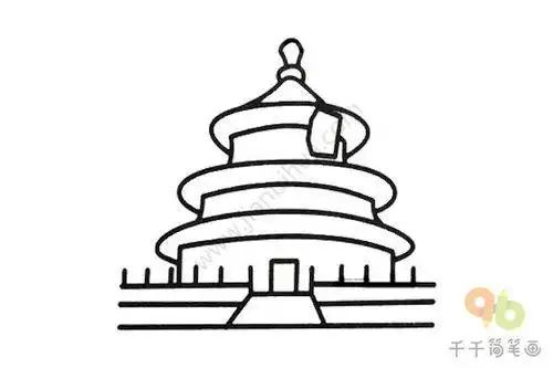 故宫的简笔画故宫的简笔画大全图片