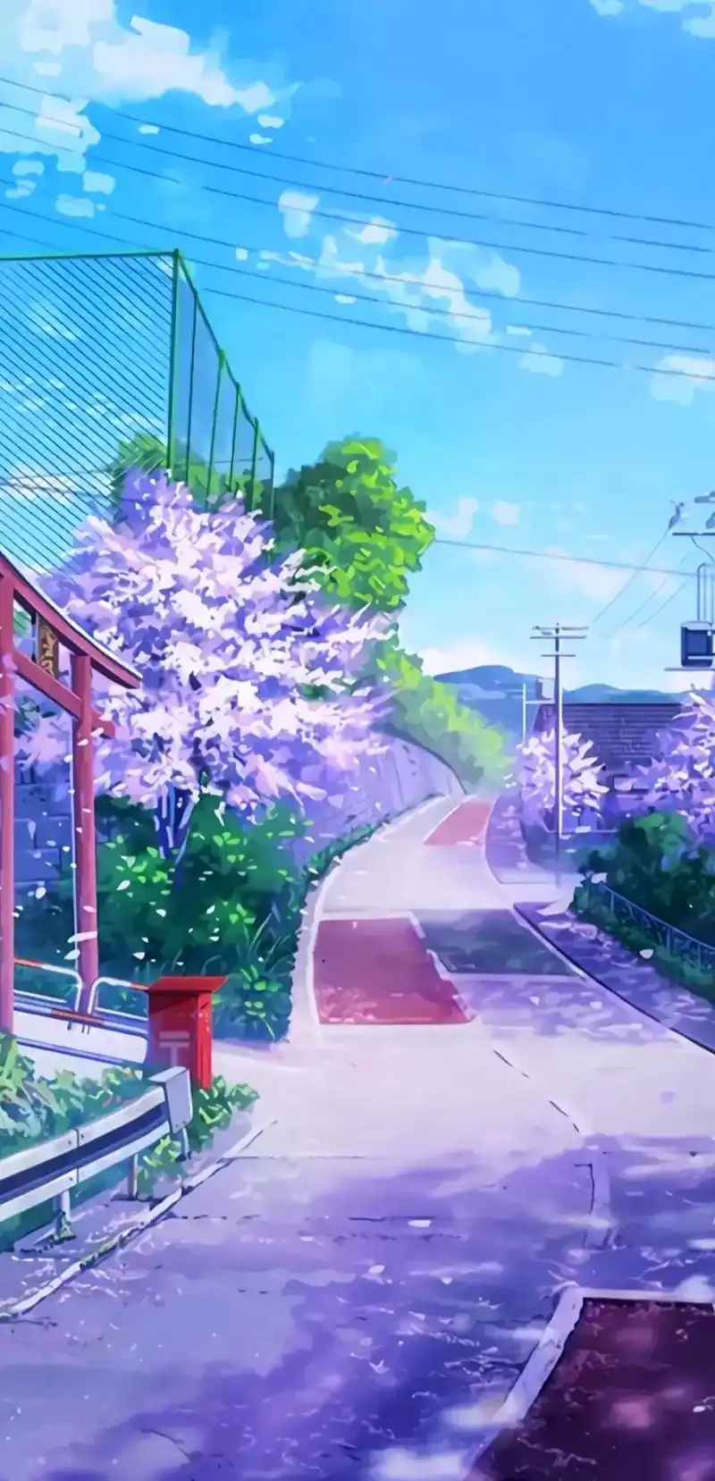 日系街景 #动漫壁纸  - 抖音