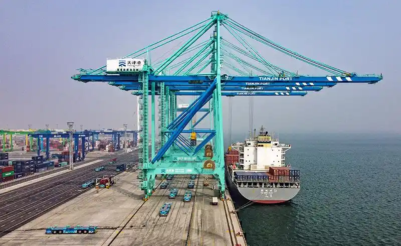 天津港一季度集装箱吞吐量创历史新高