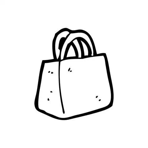 袋卡通,向量,在白色背景上的袋子卡通