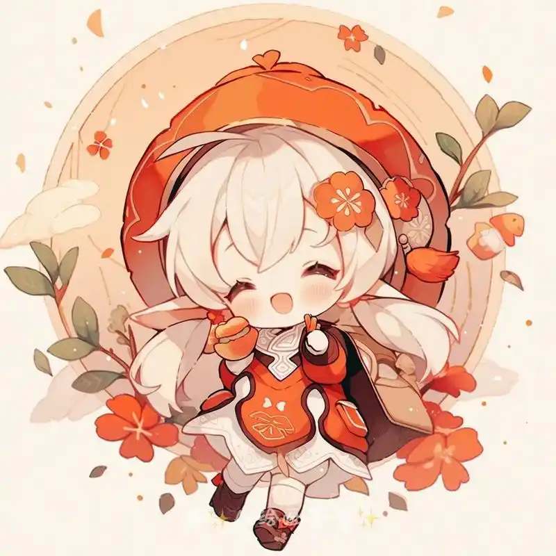 原神头像 | q版·可莉 好开心,今天有哥哥姐姐陪我一起炸鱼95