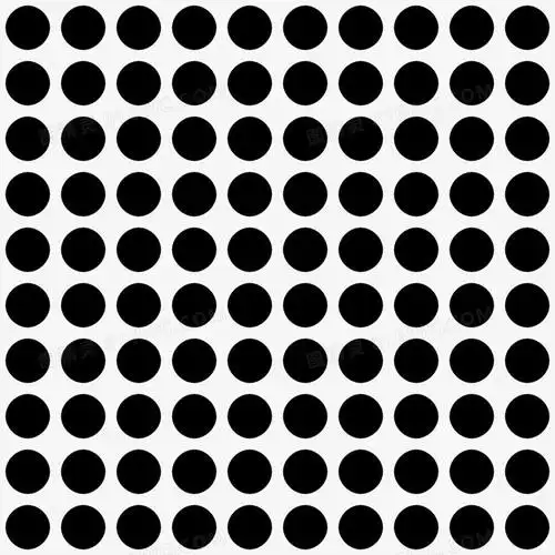 规则排列的黑点