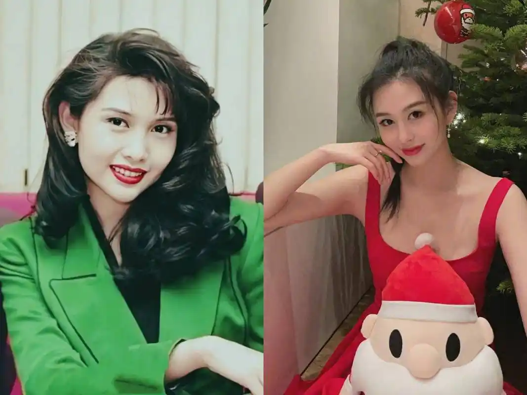 邱淑贞女儿沈月生图胜精修照,穿印花裤神似高圆圆,气质不输妈妈