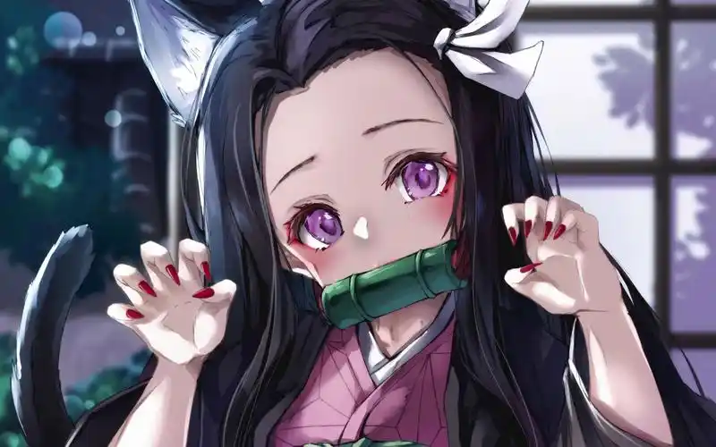 活动作品鬼灭之刃抓到一只萝莉弥豆子