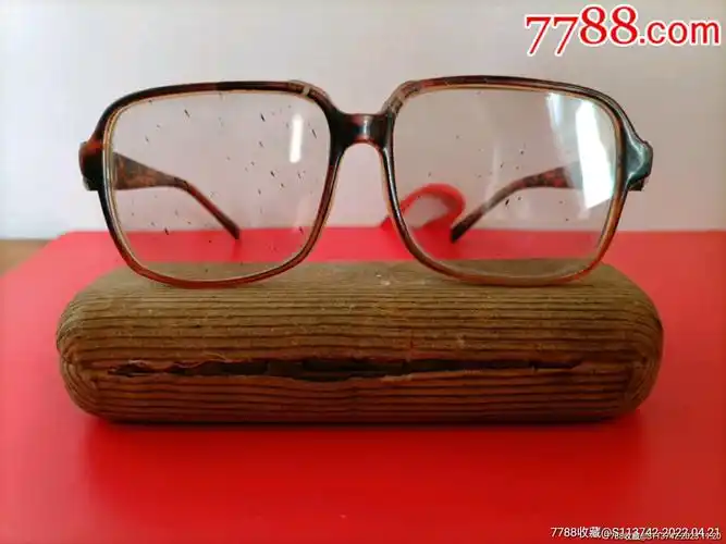 水晶石民国石头平光眼镜正宗老水晶石头镜