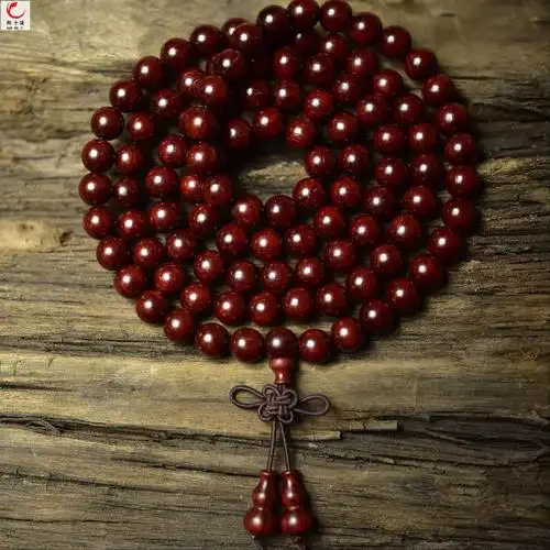 印度小叶紫檀手串2.0佛珠1.5 1.8 0.