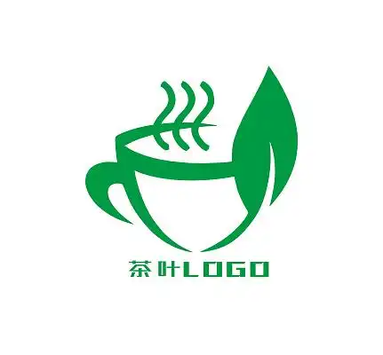 绿色茶叶标识茶叶logo茶叶文化