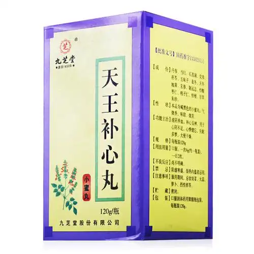 九芝堂天王补心丸小蜜丸120g