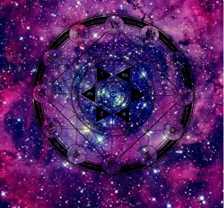 十二星座专属星空魔法阵金牛座吝啬六芒星天秤座光芒四射