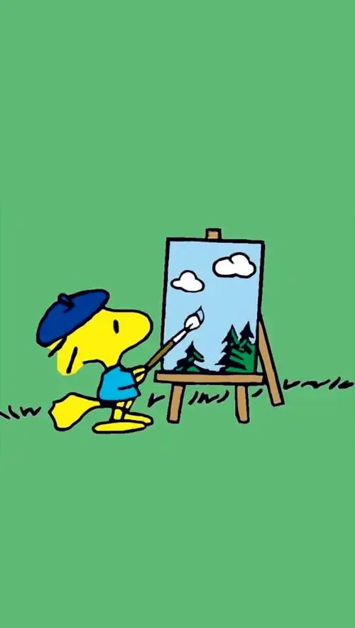 wallpaper wechat 微信背景 壁纸 锁屏 待机 主题 桌面 可爱 史努比