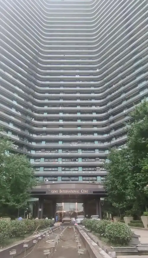 拉满横幅的丽晶国际藏着什么秘密