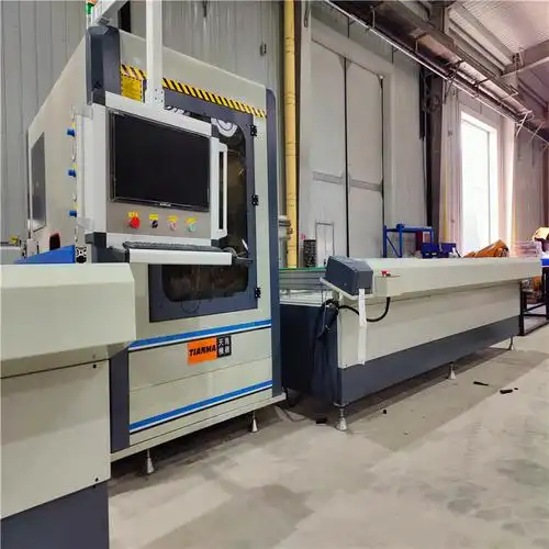 智能铝型材锯切中心数控全自动切割锯天马门窗机械设备