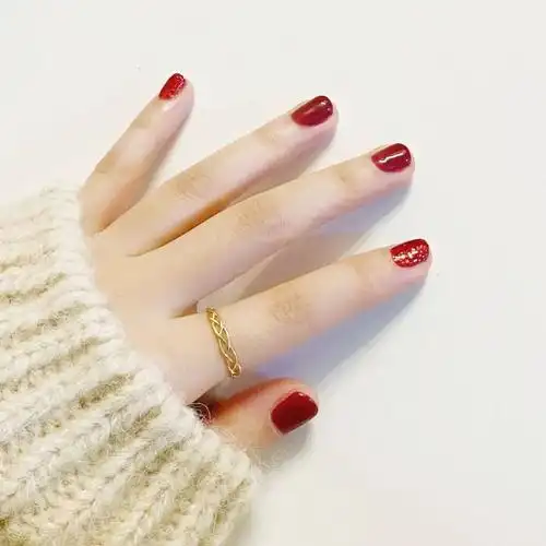 2021想旺?新年红美甲一定不能少!