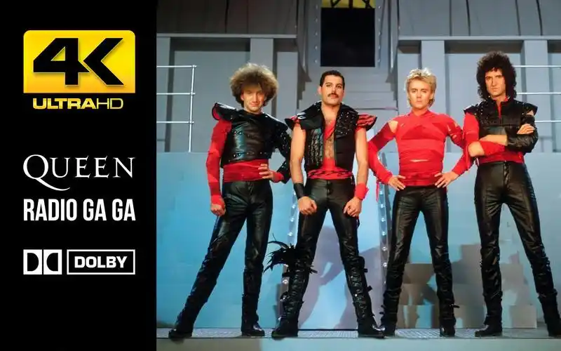 【4k】皇后乐队《radio ga ga》|mv