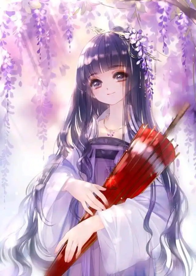 古风/汉服动漫图片,当二次元美少女遇上中国风,眼中全是佳人!