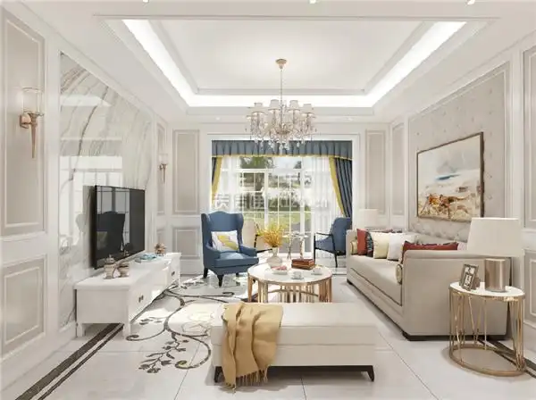 客厅吊顶装修效果图2020 客厅吊顶装修简单