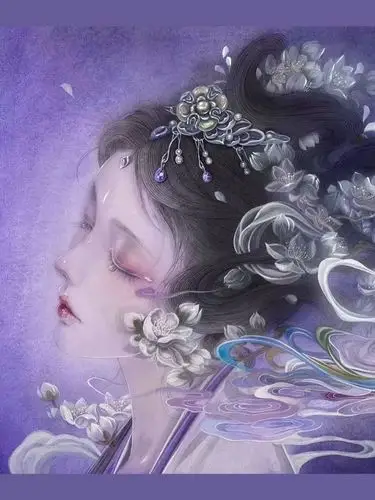 79一眼沦陷的古风手绘喜欢点赞自取吖玫瑰