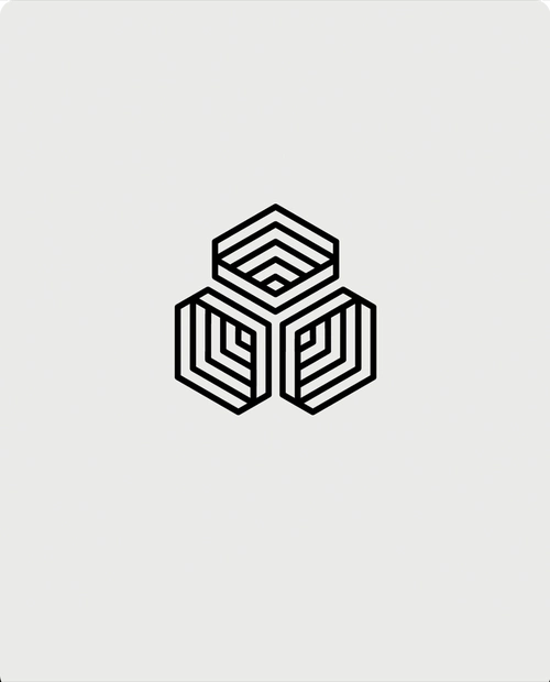 平面设计几何logo标志设计美感力量感并存