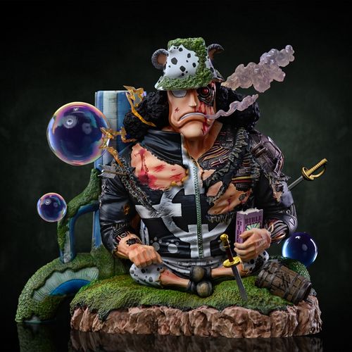 g5工作室 海贼王周边 守护阳光号 战损暴君熊 限量版 gk 手办模型