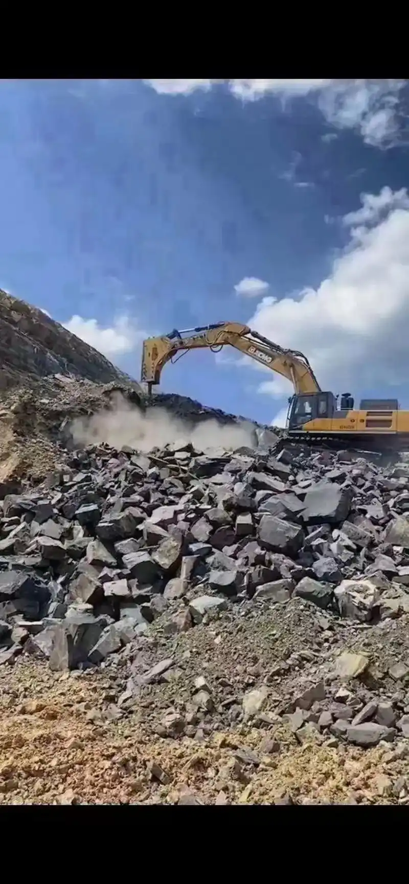 自己工地部分照片#工程机械 #施工现场实拍 #矿山开采  - 抖音
