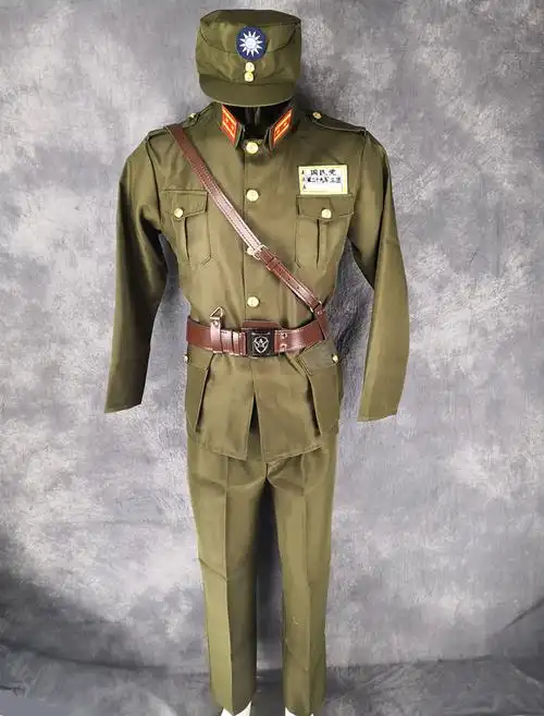 服装军装表演话剧抗战民国演出服童真民族服装