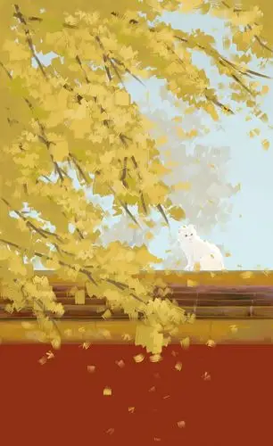 故宫银杏_atopos98__插画师作品_涂鸦王国gracg.com