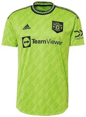 正品曼彻斯特联2223新款曼联第二客场球衣7号c罗球员版短袖足球服