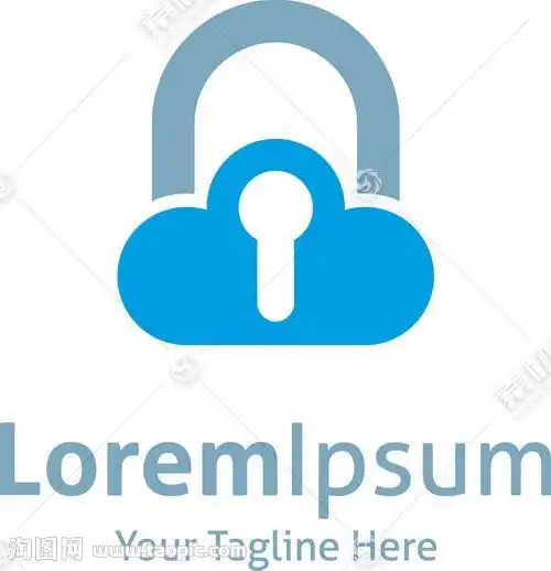 云形锁标志矢量图片(图片id:1153237)_-logo设计-标志图标-矢量素材