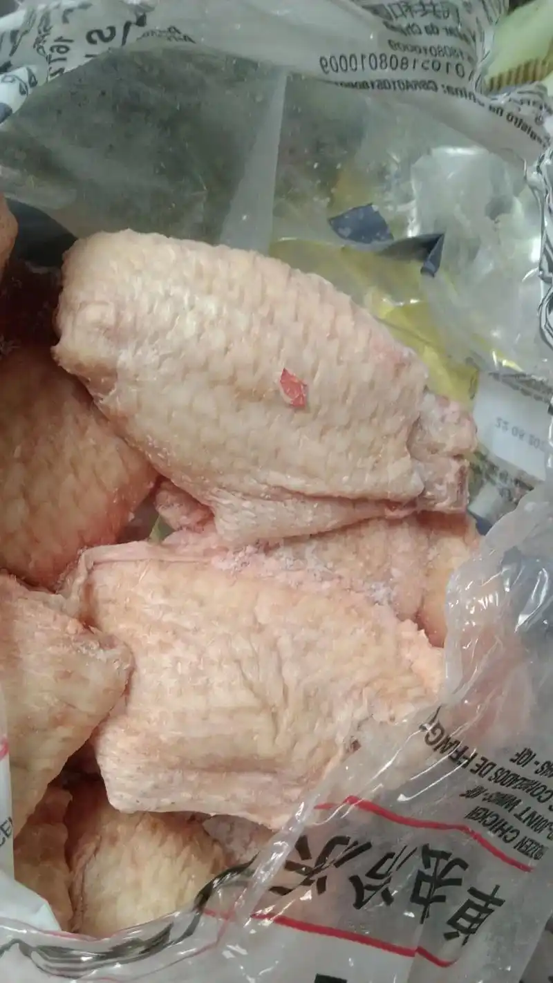 巴西鸡中节《鸡中翅》,单冻,无水,切口好,大个,50一代,二 - 抖音