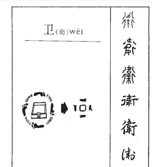 《卫》字笔画,笔顺 汉字  卫 读音    wèi 部首    卩 笔画数