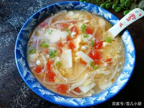 什锦豆腐汤,营养丰富,健胃消食又补钙