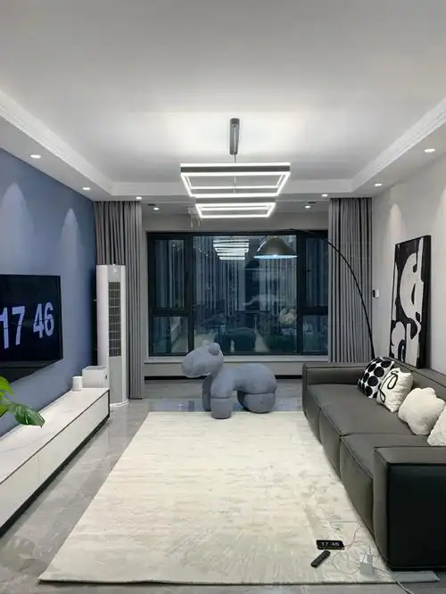 76㎡小户型现代简约风装修,轻装修重装饰,整体简单实用又耐看.