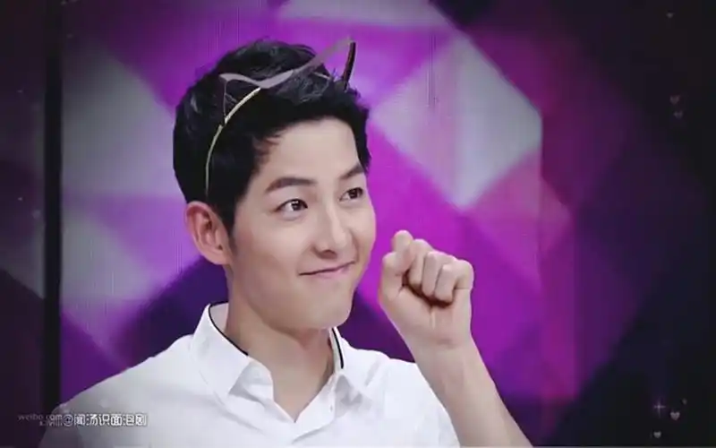 宋仲基男神快乐大本营花絮图片壁纸