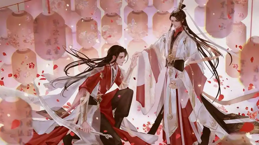 暧昧的花城和谢怜