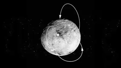 谷神星火山口内可能暗藏水冰