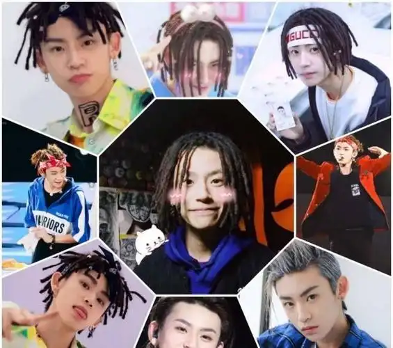 小鬼王琳凯的中分新发型,你们能get到吗?