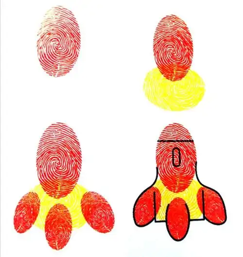 美一 王美琪——神奇的手指印画