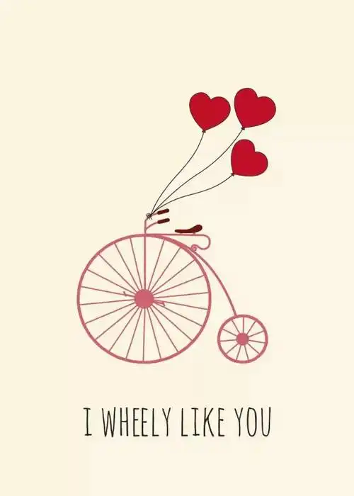 一组充满爱意的温馨插画