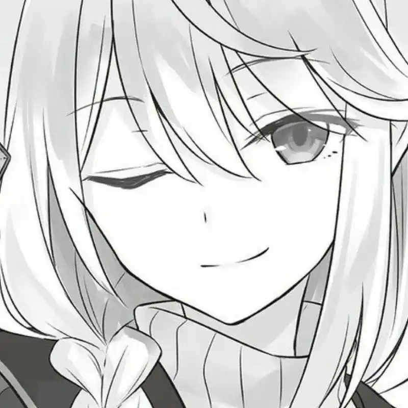 95黑白高冷|93动漫少女头像|清冷感01 现在的我你爱理不理