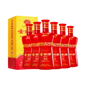 剑南春金剑南k6 52度 浓香型白酒 聚会宴请用酒 500ml整箱装 - 价格8