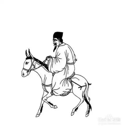 古代骑马人物的画法