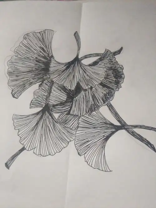 北京市房山第四中学《黑白装饰画》美术作品展