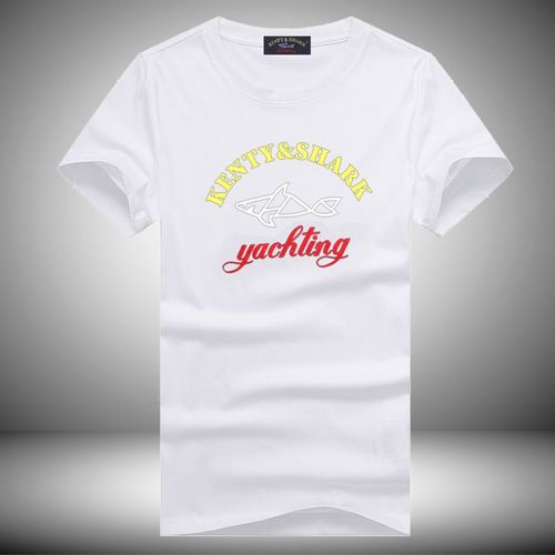 国际品牌鲨鱼短袖t恤正品保罗polo衫名牌圆领大码体恤男士t恤衣服