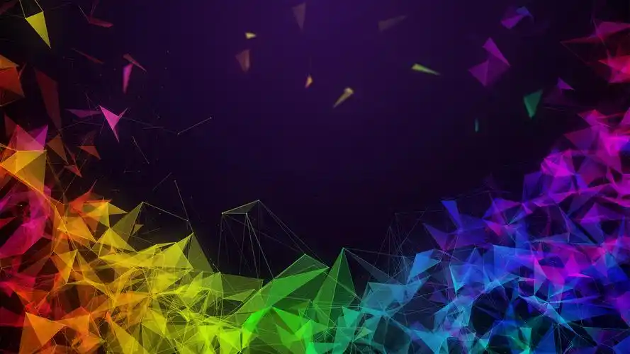 唯美炫彩设计创意桌面壁纸