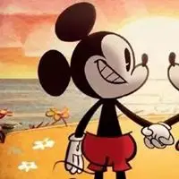 米奇米妮一左一右头像