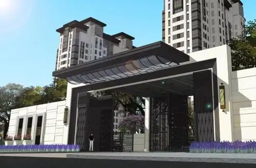 [江苏]新中式风格住宅景观概念设计方案