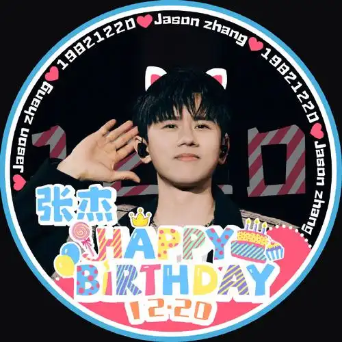 张杰超话#张杰1220生日快乐#  【生日头像 版图】第二波8套  你的姿态