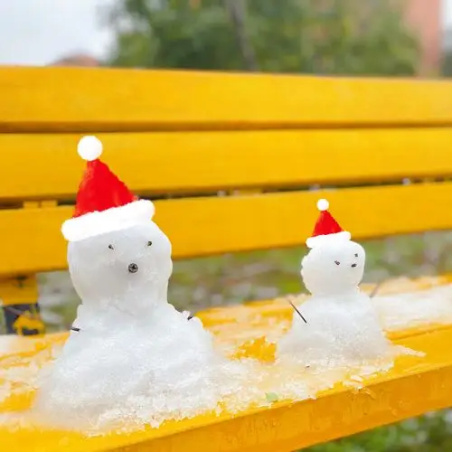 长沙下雪了小雪人可爱吗