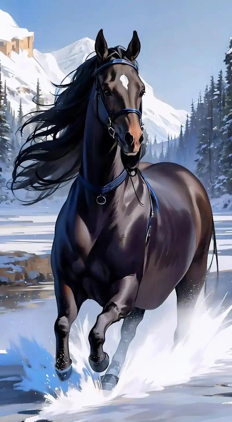 马到成功,骏马自知前程远,不待扬鞭自奋蹄.#拿图主页 #马到 - 抖音