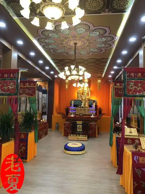 美轮美奂!寺庙装修设计,大殿佛堂装修效果图,寺院装饰设计